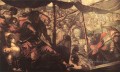 Batalla entre turcos y cristianos Renacimiento italiano Tintoretto